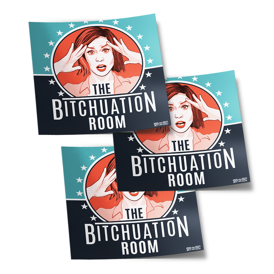 Bitchuation Room Stickers Set